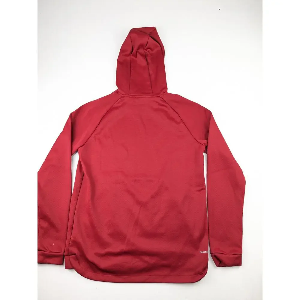 Adidas Red Athletic Hoodie = Youth Large
